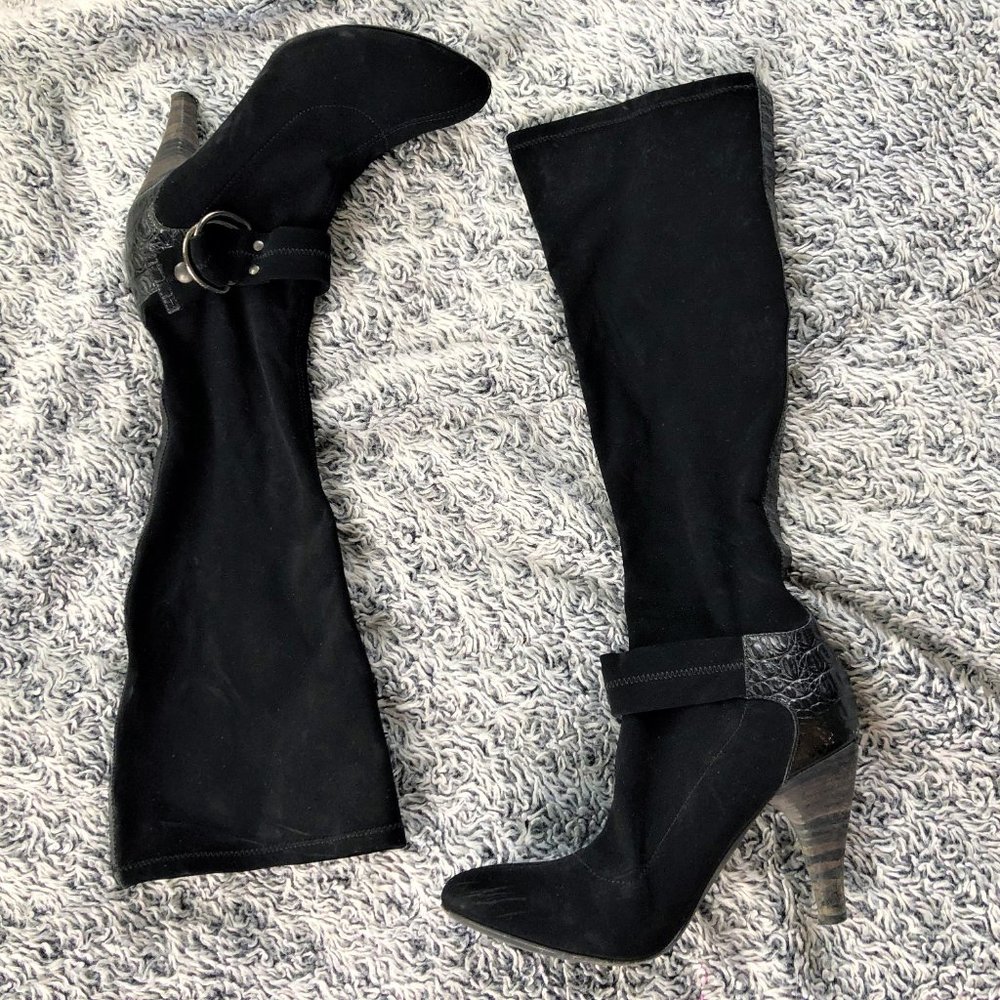 Donald J. Pliner Suede Boots -Vero Cuoio - Picture 2 of 9
